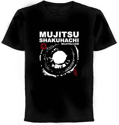 Mujitsu Shakuhachi t-shirt Ken LaCosse